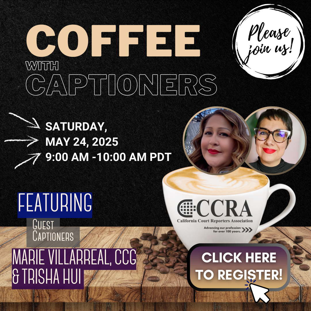Coffee with Captioners - May 24, 2025